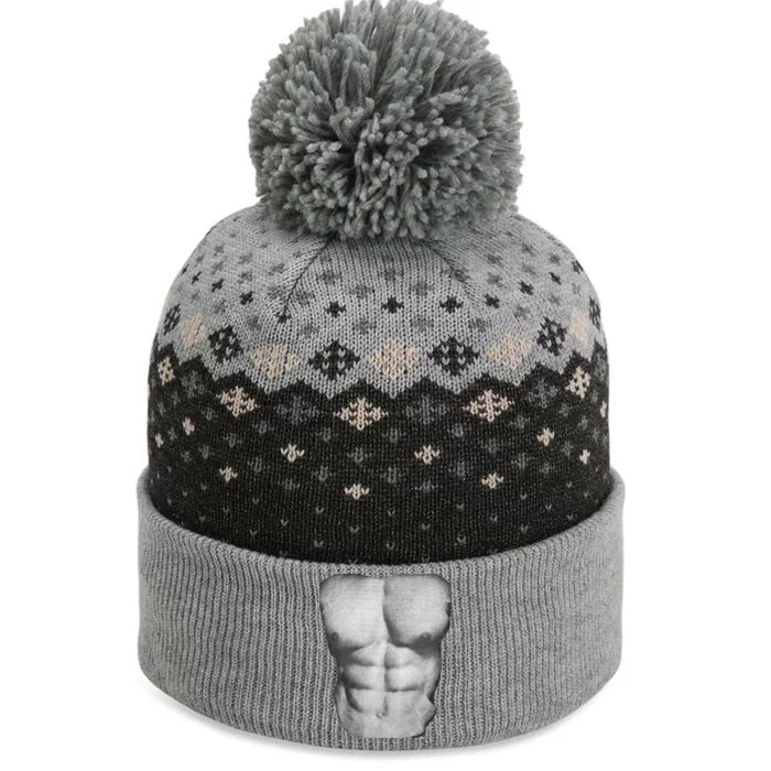 6 Pack Abs The Baniff Cuffed Pom Beanie