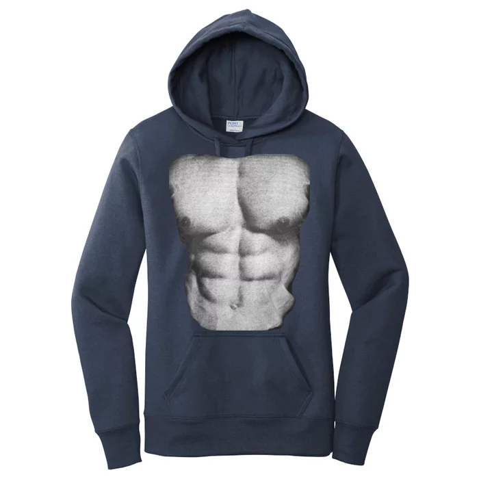 6 Pack Abs Women's Pullover Hoodie