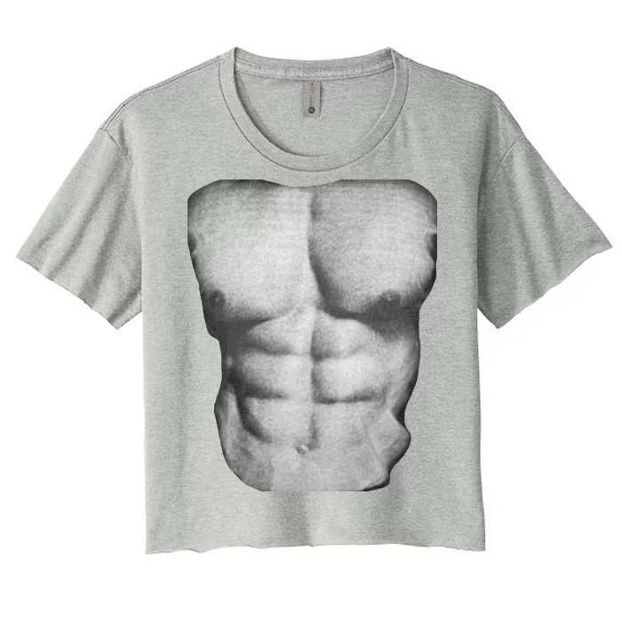 6 Pack Abs Women's Crop Top Tee