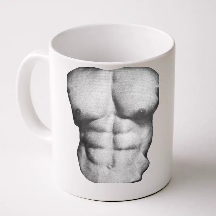 6 Pack Abs Front & Back Coffee Mug