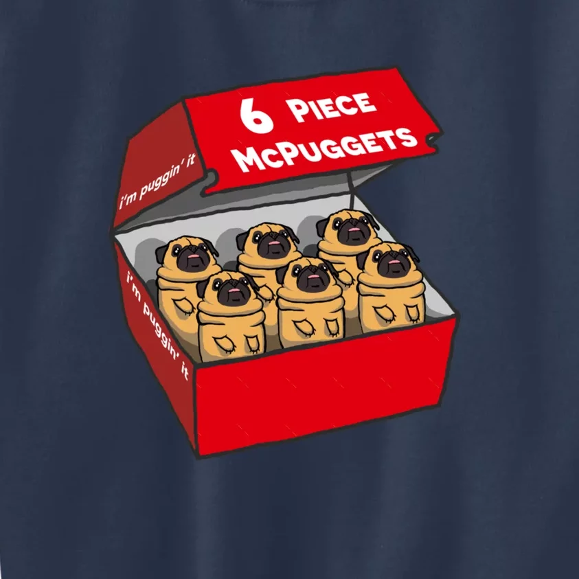 6 Piece Mcpuggets IM Puggin It Kids Sweatshirt