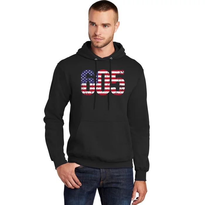 605 South Dakota Area Code Hoodie