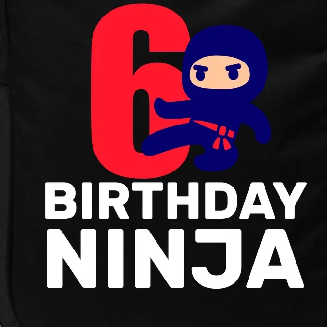 6th Birthday Ninja Impact Tech Backpack