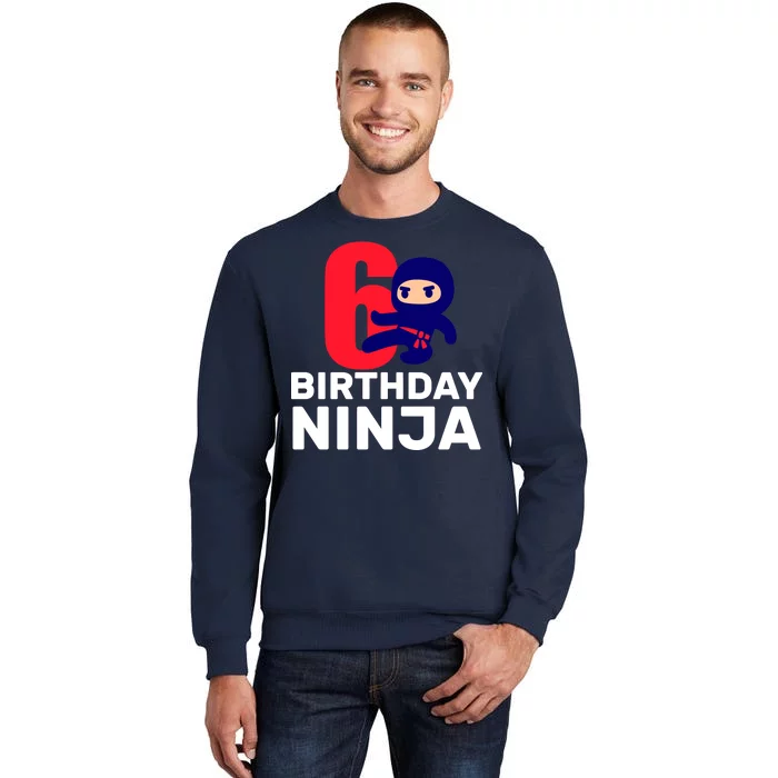 6th Birthday Ninja Sweatshirt