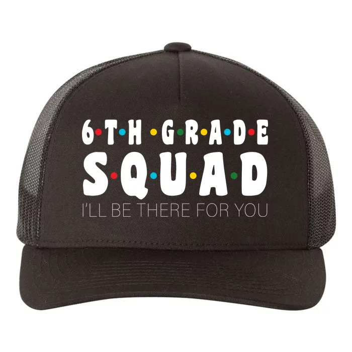 6th Grade Squad Yupoong Adult 5-Panel Trucker Hat