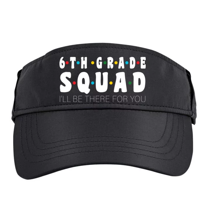 6th Grade Squad Adult Drive Performance Visor