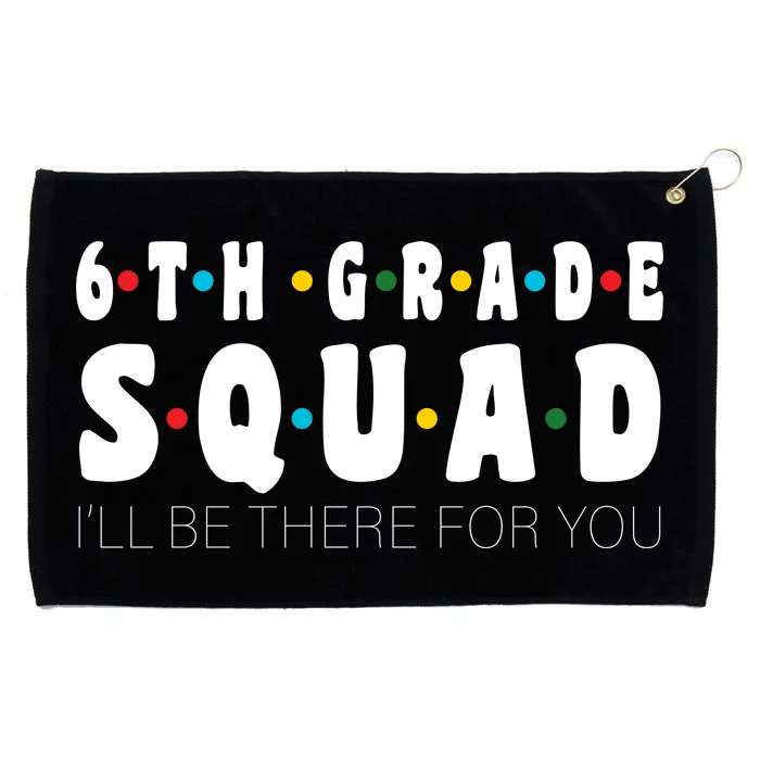 6th Grade Squad Grommeted Golf Towel