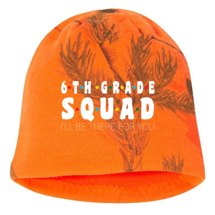 6th Grade Squad Kati - Camo Knit Beanie