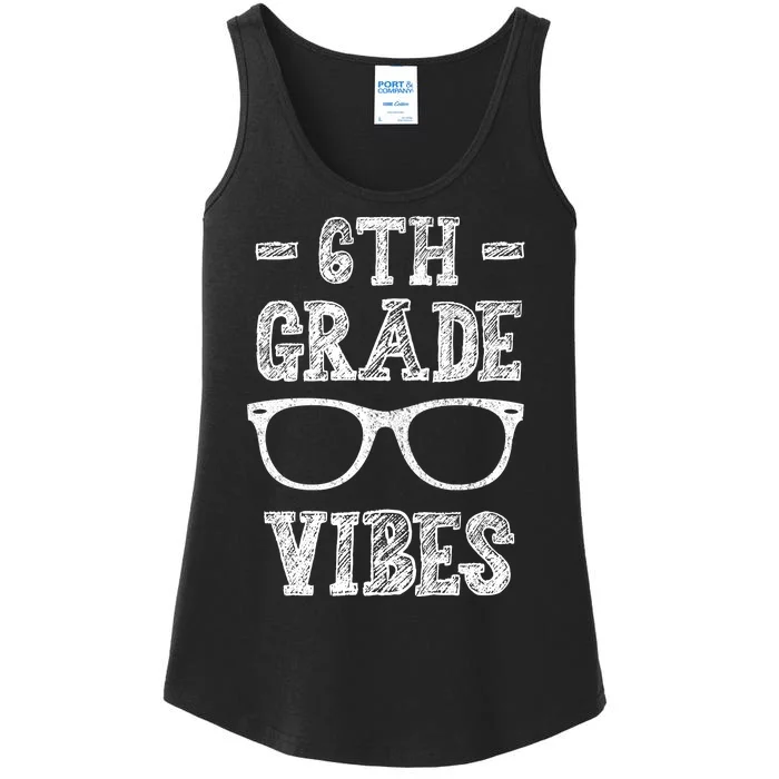 6th Grade Vibes Ladies Essential Tank