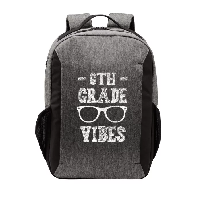 6th Grade Vibes Vector Backpack