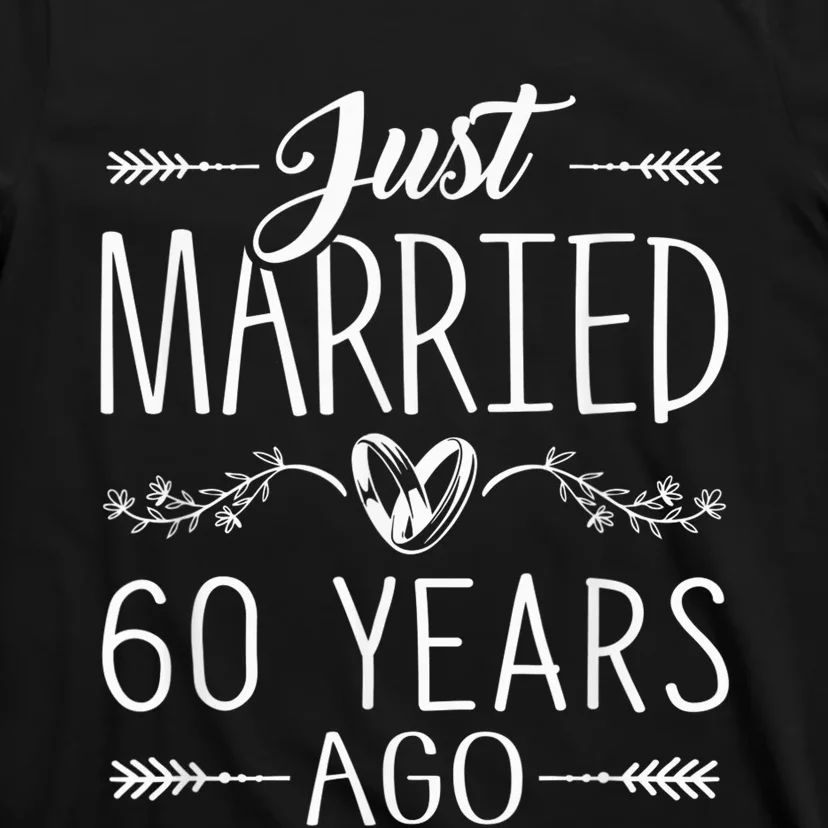 60th Wedding Anniversary - 60 Years Marriage Matching T-Shirt