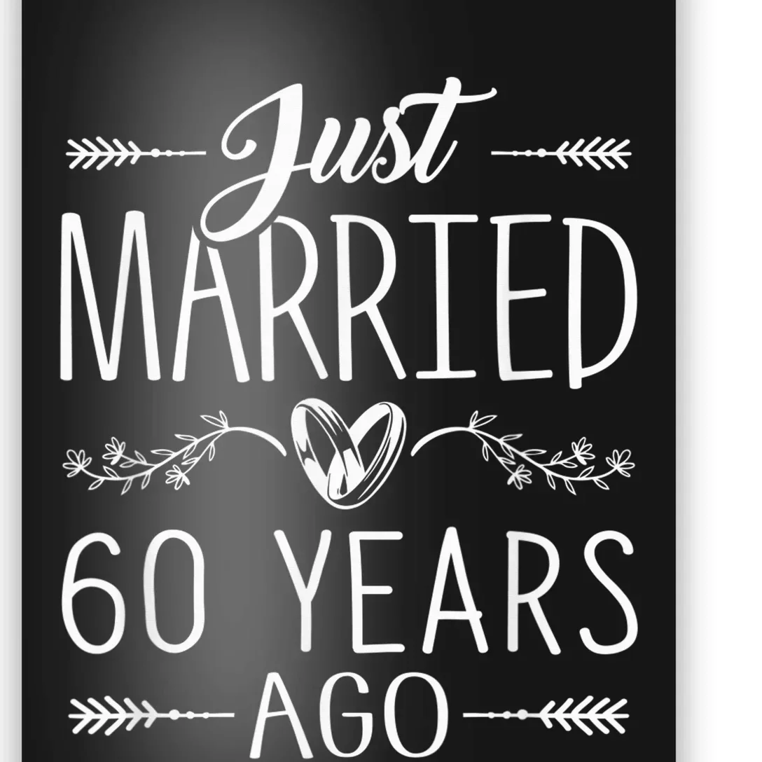 60th Wedding Anniversary - 60 Years Marriage Matching Poster