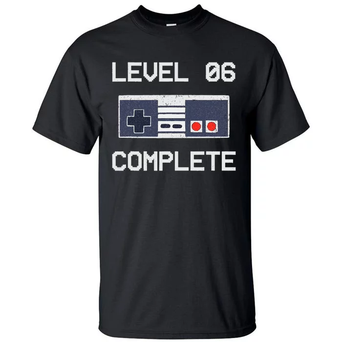 6th Wedding Anniversary For Him & Her Level 6 Complete Tall T-Shirt