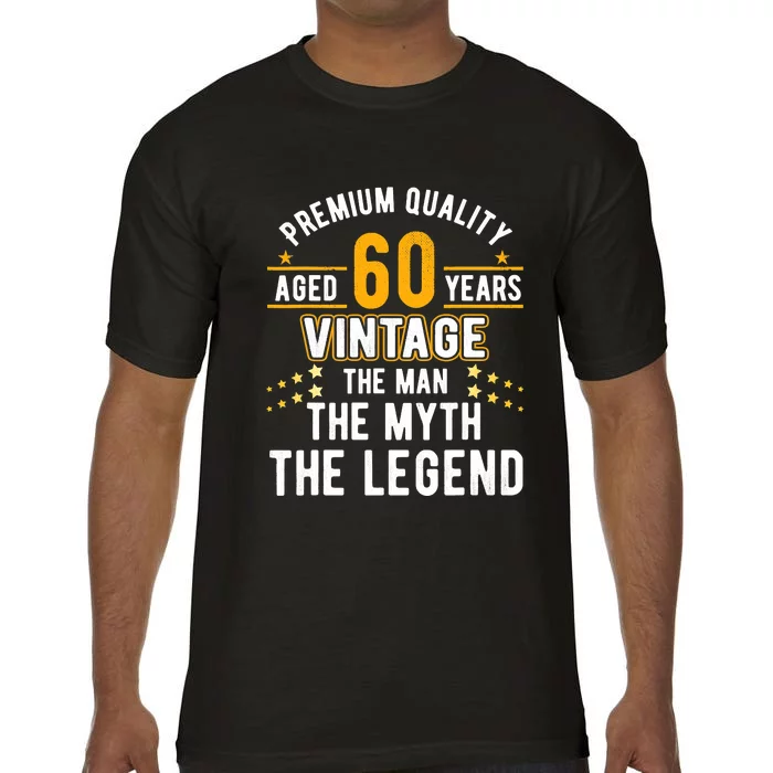 60 Years Old The Man Myth Legend Vintage 60th Birthday Comfort Colors T-Shirt