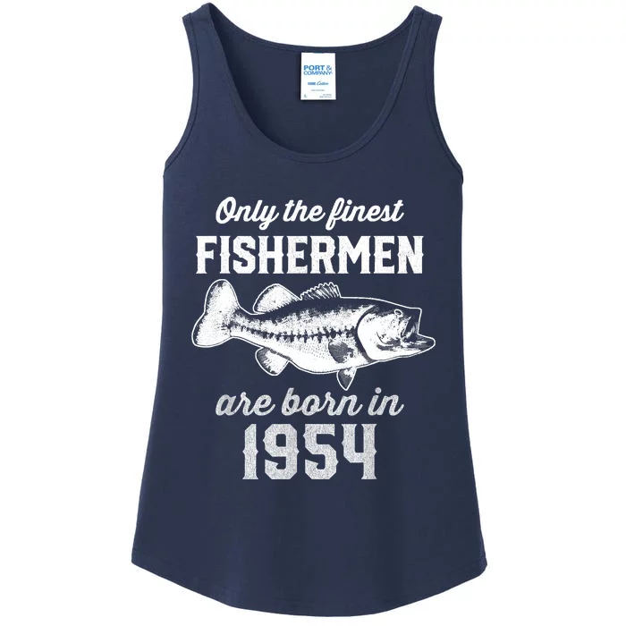 69 Year Old Fisherman: Fishing 1954 69th Birthday Ladies Essential Tank