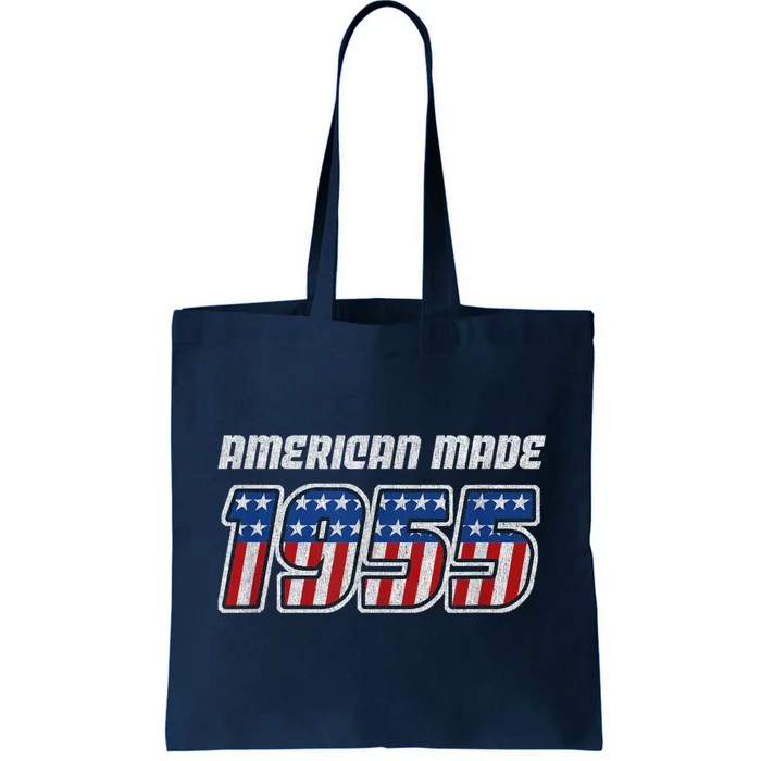 68 Year Old: Vintage Classic Car 1955 68th Birthday Tote Bag