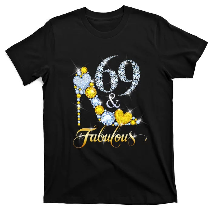 69 years old It's my Birthday 69th Birthday Diamond Crown T-Shirt