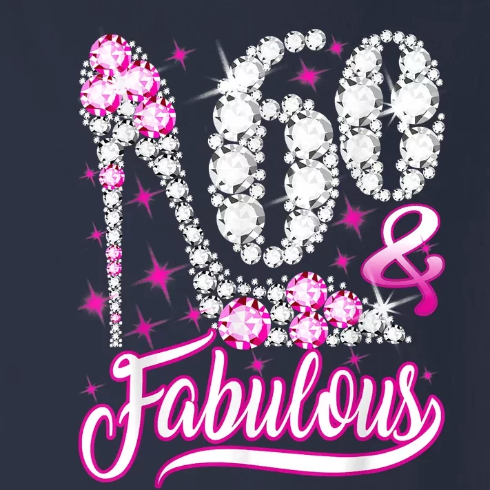 60 Years Old Gifts 60 & Fabulous 60th Birthday Pink Diamond Toddler Long Sleeve Shirt