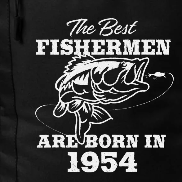 69 Year Old Fisherman Fishing 1954 69th Birthday Cute Daily Commute Backpack