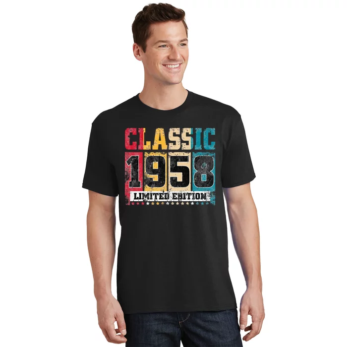 65 Years Old Gift Classic 1958 Limited Edition 65th Birthday T-Shirt