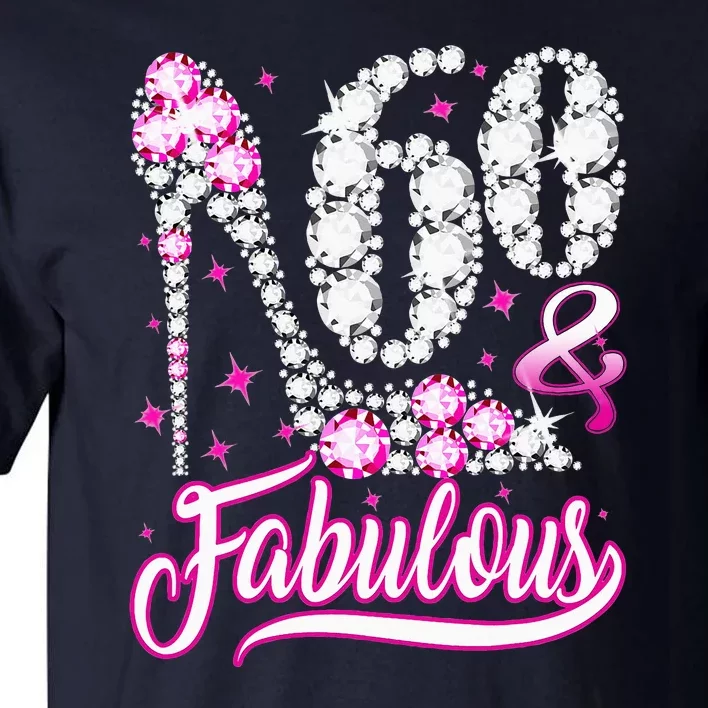 60 Years Old Gifts 60 & Fabulous 60th Birthday Pink Diamond Tall T-Shirt