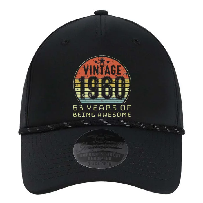 63 Year Old Birthday Vintage 1960 63rd Birthday Performance The Dyno Cap