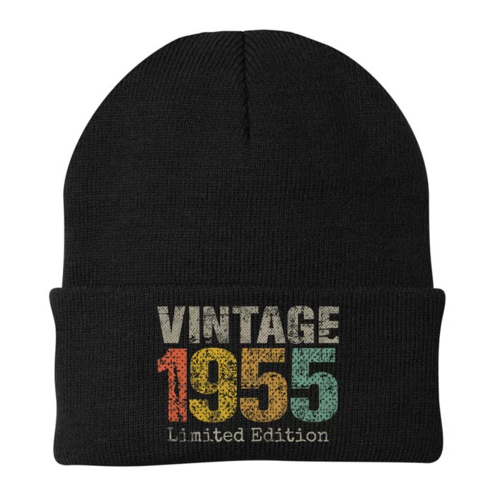 69 Year Old Gifts Vintage 1955 Limited Edition 69th Birthday Knit Cap Winter Beanie