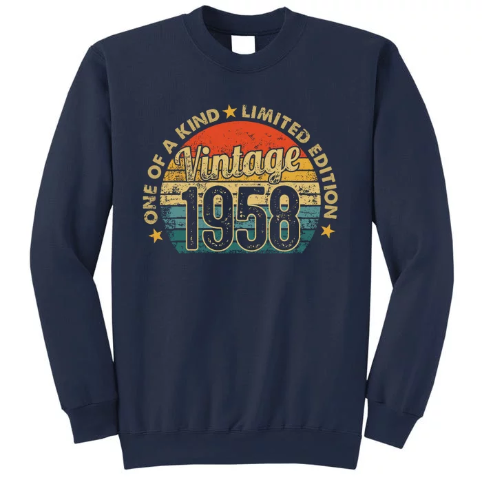 64 Years Old Vintage 1958 Limited Edition 64th Sweatshirt