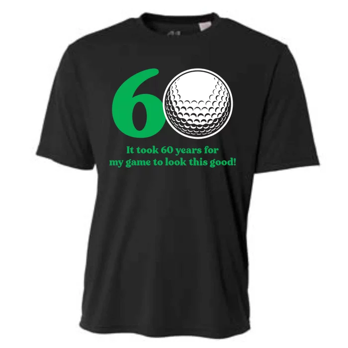 60 Year Old Golfer: Golfing Golf 60th Birthday Cooling Performance Crew T-Shirt