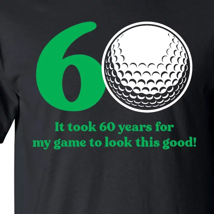 60 Year Old Golfer: Golfing Golf 60th Birthday Tall T-Shirt