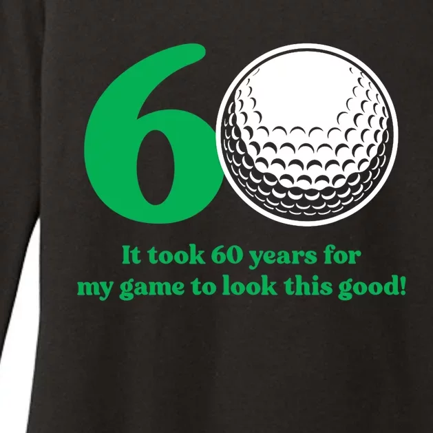 60 Year Old Golfer: Golfing Golf 60th Birthday Womens CVC Long Sleeve Shirt