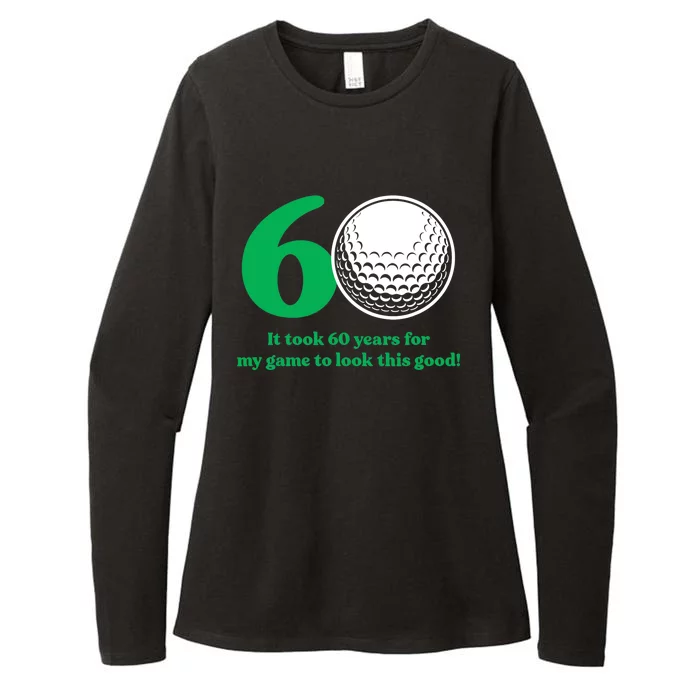 60 Year Old Golfer: Golfing Golf 60th Birthday Womens CVC Long Sleeve Shirt