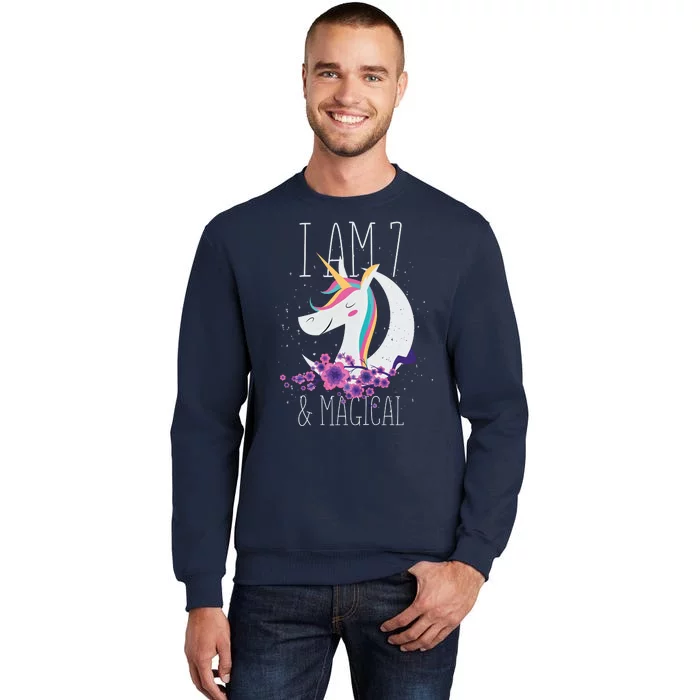 7 Years Old Unicorn Sweatshirt