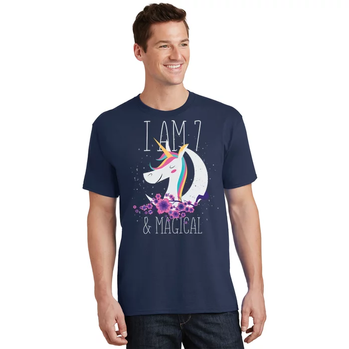 7 Years Old Unicorn T-Shirt