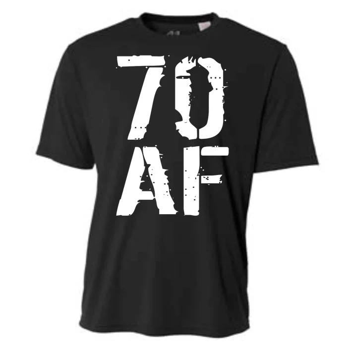 70 AF 70th Birthday Cooling Performance Crew T-Shirt