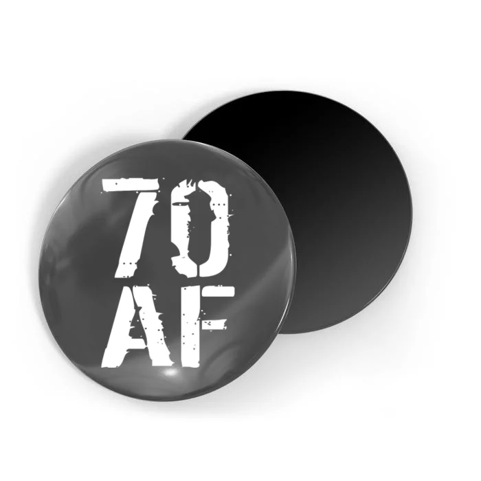 70 AF 70th Birthday Magnet