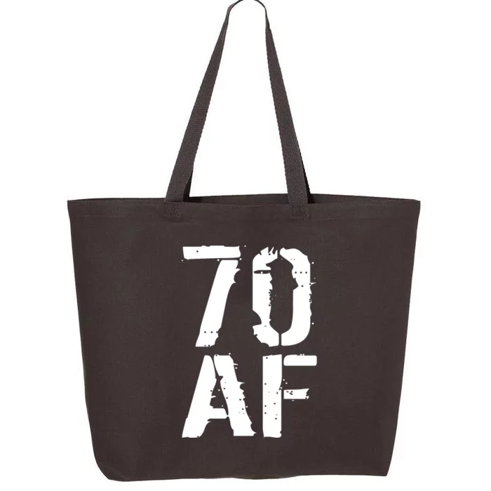 70 AF 70th Birthday 25L Jumbo Tote