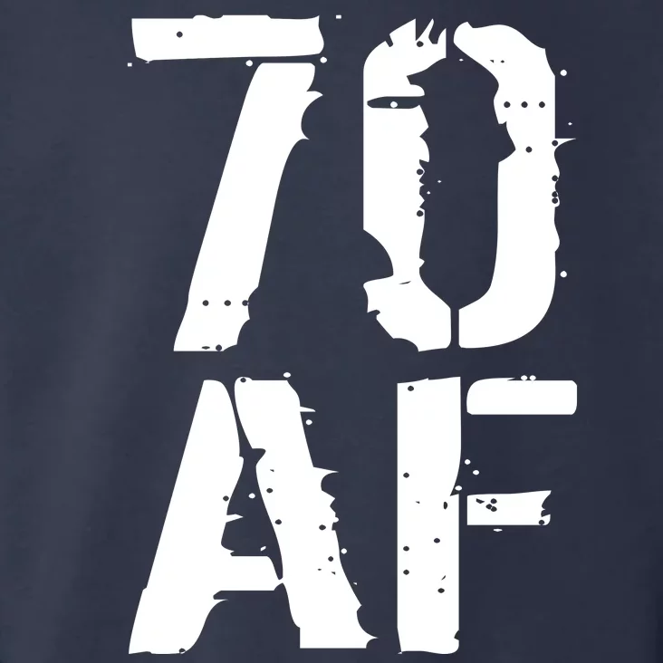 70 AF 70th Birthday Toddler Hoodie