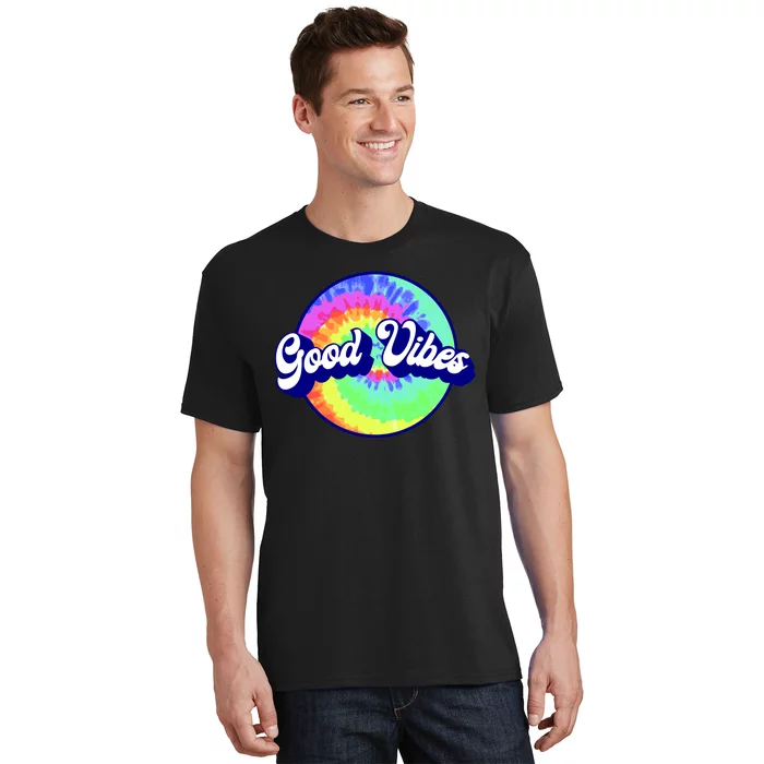 70s Retro Groovy Hippie Good Vibes T-Shirt