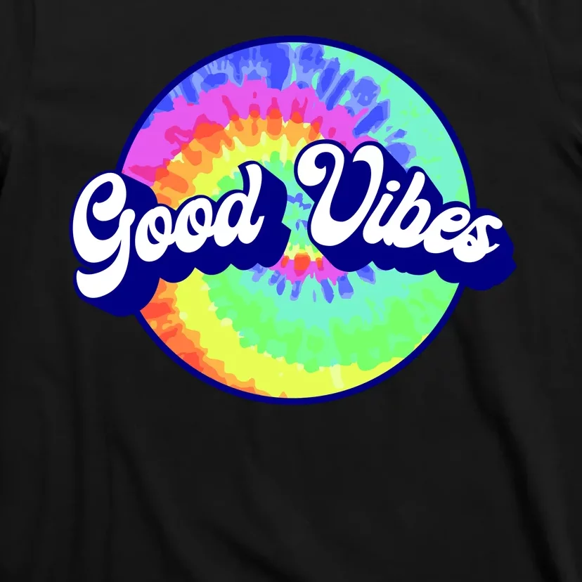 70s Retro Groovy Hippie Good Vibes T-Shirt