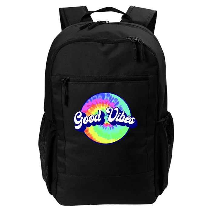 70s Retro Groovy Hippie Good Vibes Daily Commute Backpack