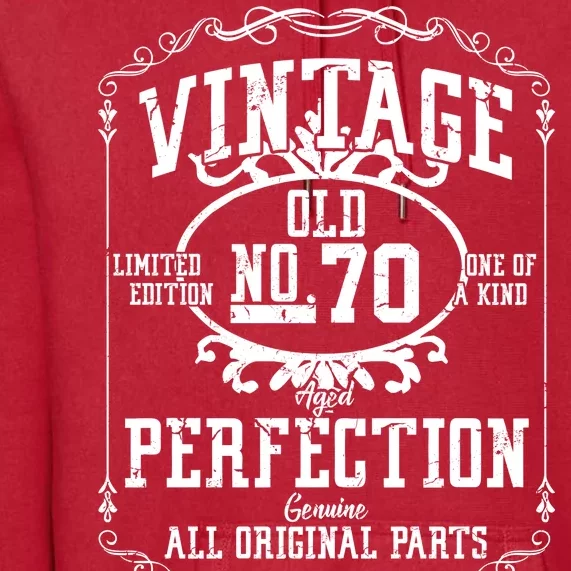 70th Birthday Genuine All Original Parts Premium Hoodie