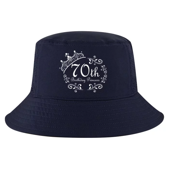 70th Birthday Princess Cool Comfort Performance Bucket Hat