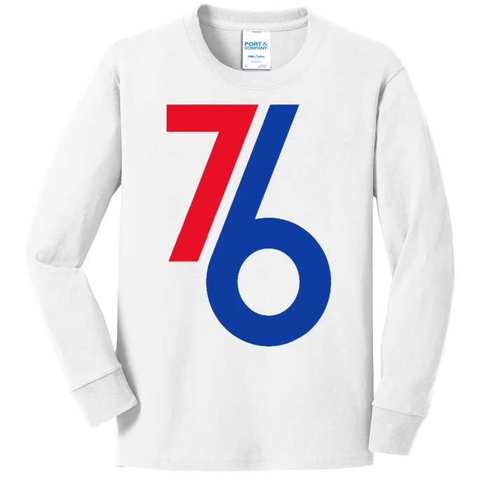 76s Kids Long Sleeve Shirt