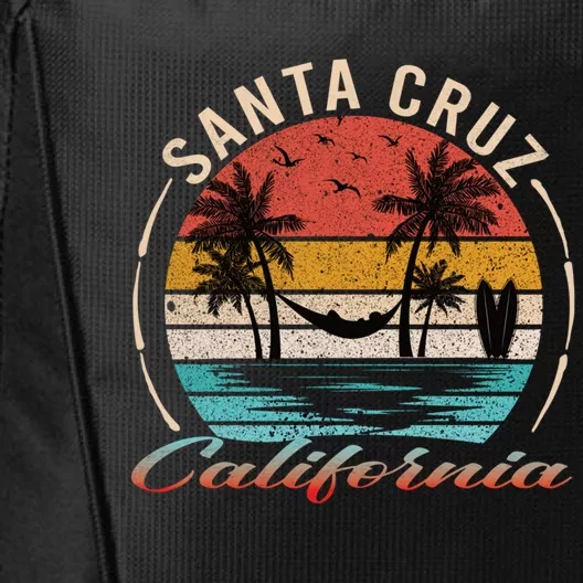 70s 80s In California City Santa Cruz Gift City Backpack