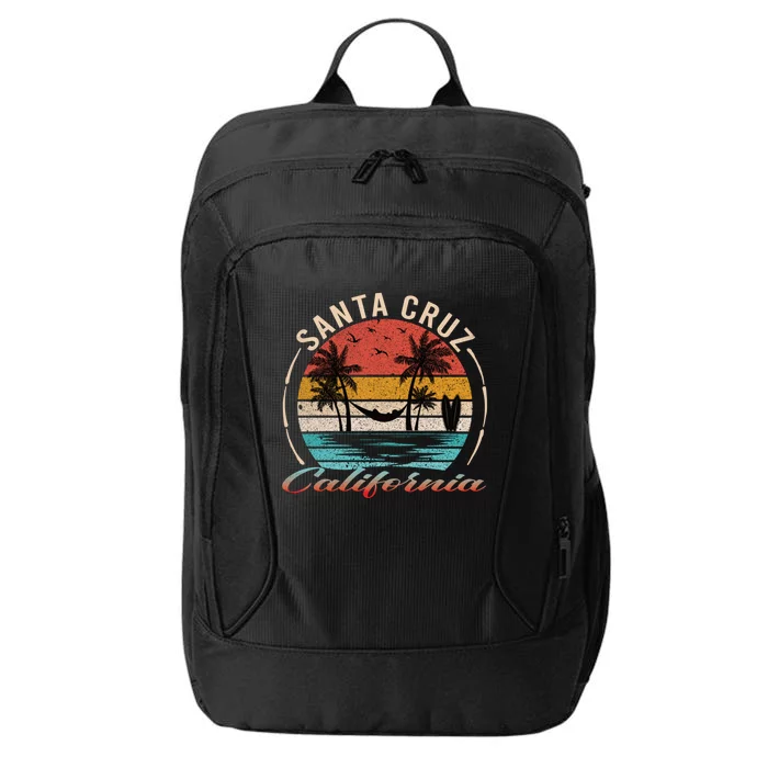 70s 80s In California City Santa Cruz Gift City Backpack