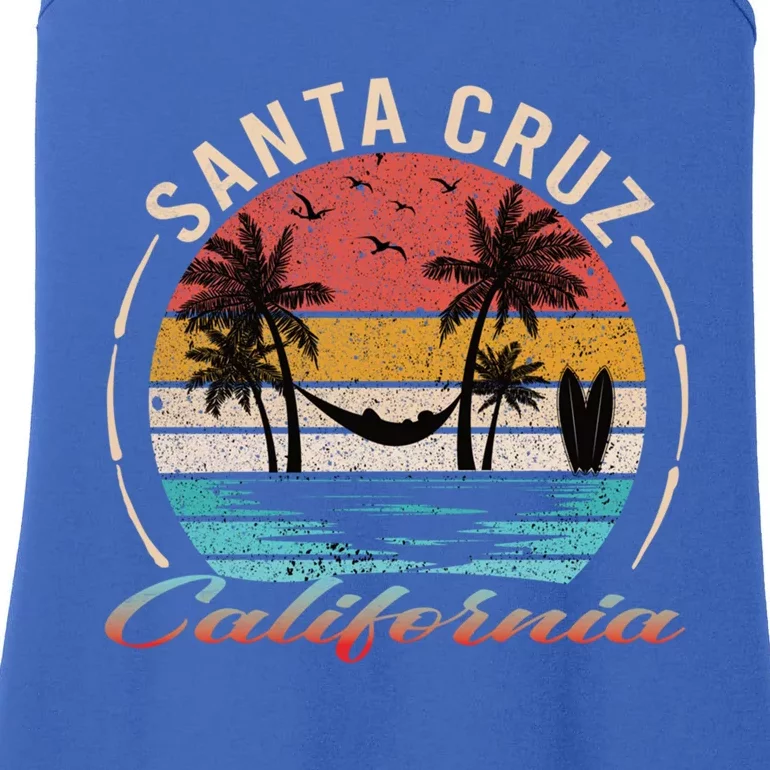 70s 80s In California City Santa Cruz Gift Ladies Essential Tank