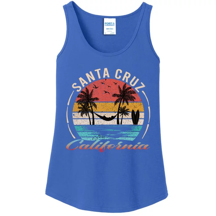 70s 80s In California City Santa Cruz Gift Ladies Essential Tank