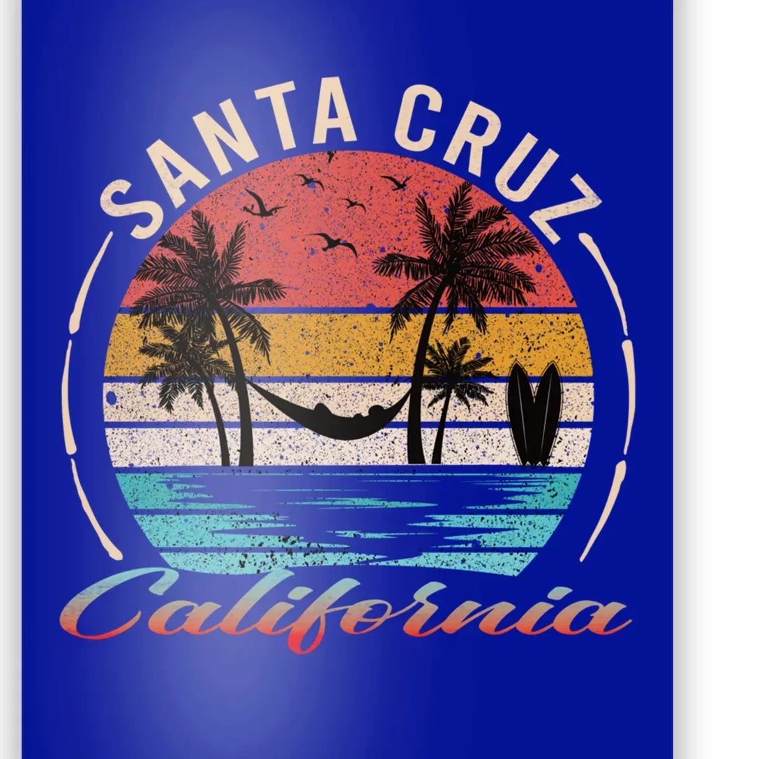 70s 80s In California City Santa Cruz Gift Poster