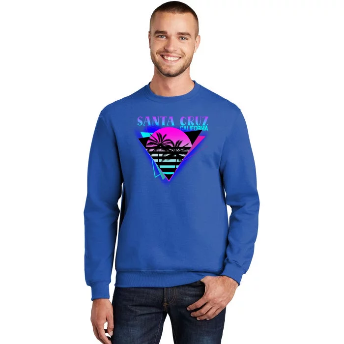 70er 80er In California City Santa Cruz Gift Sweatshirt